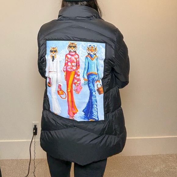 800 fill Eddie Bauer Apres ski jacket NWT - Picture 2 of 5